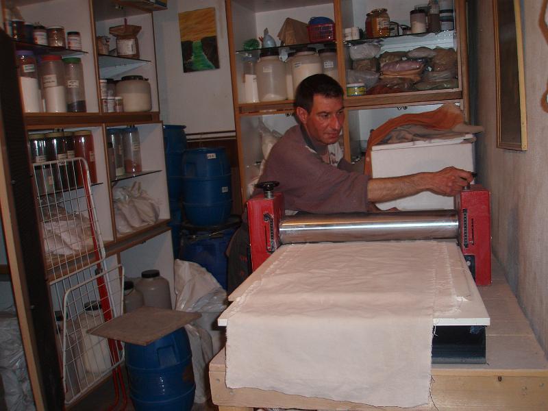 PREPARANDO LAMINA DE BARRO.JPG